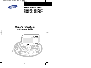 Manual Samsung CE2713C Microwave