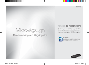 Käyttöohje Samsung MW71C Mikroaaltouuni