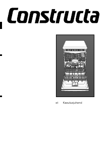 Kasutusjuhend Constructa CG6A54V8 Nõudepesumasin