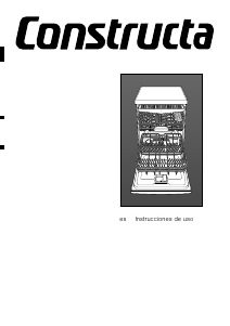 Manual de uso Constructa CG6B52V8 Lavavajillas