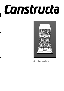 Kasutusjuhend Constructa CP5A50J5 Nõudepesumasin