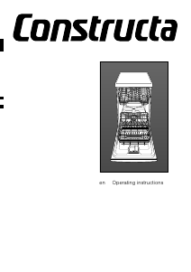 Manual Constructa CP5A50J5 Dishwasher