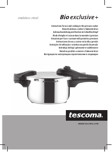 Manuale Tescoma Bio Exclusive+ Pentola a pressione