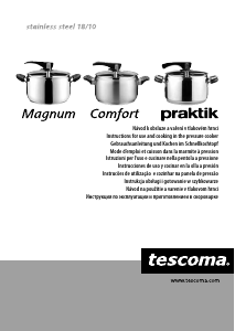 Manuale Tescoma Comfort Pentola a pressione