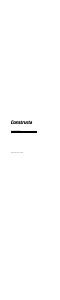 Bruksanvisning Constructa CF234650 Ugn