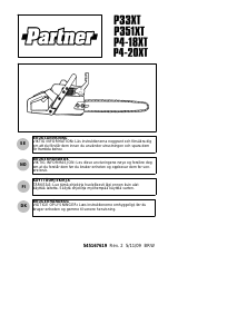 Brugsanvisning Partner P4-20XT Kædesav