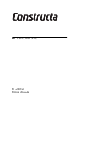 Manual de uso Constructa CH5M00050 Horno