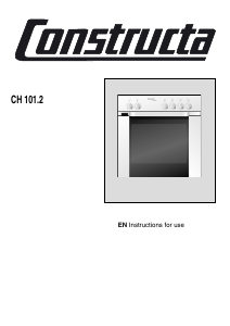 Használati útmutató Constructa CH10142 Tűzhely