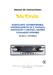 Manual de uso MX Onda Astorga Radio para coche