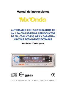 Manual de uso MX Onda Cartagena Radio para coche