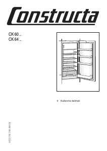Hướng dẫn sử dụng Constructa CK60444 Tủ lạnh