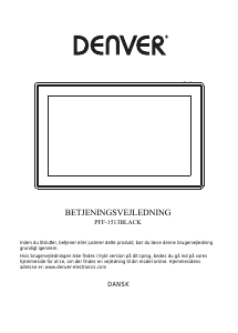 Brugsanvisning Denver PFF-1513 Digital fotoramme