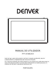 Manual Denver PFF-1513 Moldura digital