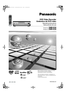 Manual Panasonic DMR-E20 DVD Player