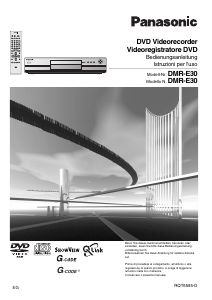 Bedienungsanleitung Panasonic DMR-E30EG DVD-player