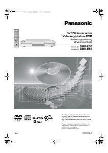 Manuale Panasonic DMR-E50EG Lettore DVD