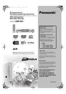 Bruksanvisning Panasonic DMR-E65EG DVD spelare