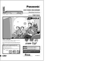 Manual Panasonic DMR-E80H DVD Player