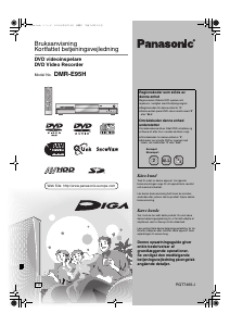 Brugsanvisning Panasonic DMR-E95HEG DVD afspiller