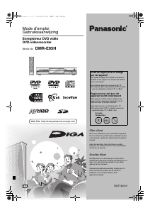 Mode d’emploi Panasonic DMR-E95HEG Lecteur DVD