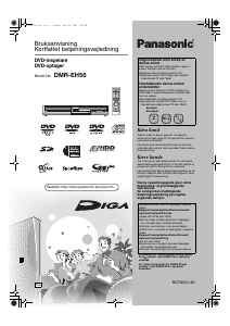 Brugsanvisning Panasonic DMR-EH52 DVD afspiller