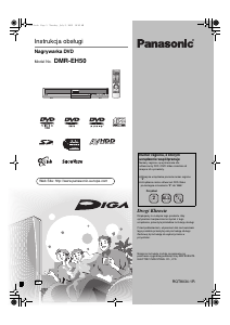 Instrukcja Panasonic DMR-EH52 Odtwarzacz DVD