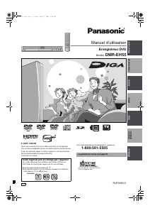 Mode d’emploi Panasonic DMR-EH55 Lecteur DVD