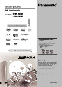 Priručnik Panasonic DMR-EH55 DVD reproduktor