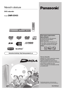 Manuál Panasonic DMR-EH55 Přehrávač DVD