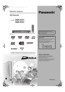 Manuál Panasonic DMR-EH57 Přehrávač DVD