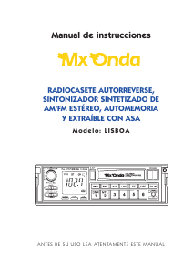 Manual de uso MX Onda Lisboa Radio para coche