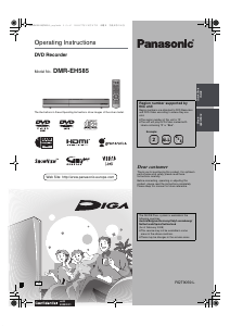 Handleiding Panasonic DMR-EH58 DVD speler