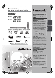 Brugsanvisning Panasonic DMR-EH58 DVD afspiller