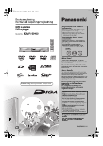 Brugsanvisning Panasonic DMR-EH60EG DVD afspiller