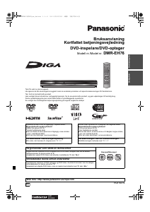 Bruksanvisning Panasonic DMR-EH76EC DVD spelare