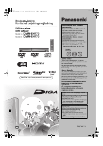 Bruksanvisning Panasonic DMR-EH770 DVD spelare