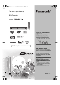 Bedienungsanleitung Panasonic DMR-EH770 DVD-player