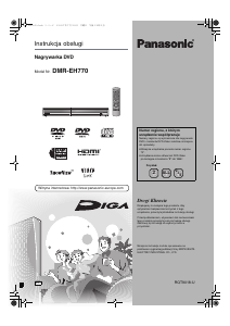 Instrukcja Panasonic DMR-EH770 Odtwarzacz DVD