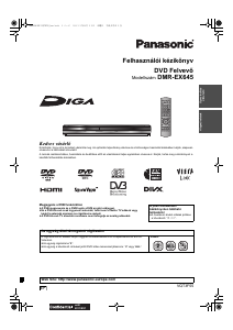 Használati útmutató Panasonic DMR-EX645 DVD-lejátszó