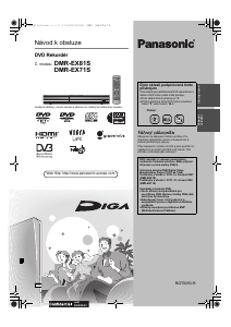 Manuál Panasonic DMR-EX71S Přehrávač DVD