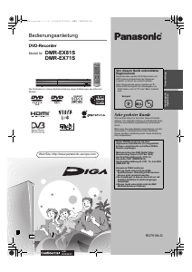 Bedienungsanleitung Panasonic DMR-EX71S DVD-player