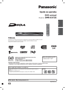 Priručnik Panasonic DMR-EX72S DVD reproduktor