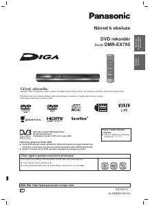 Manuál Panasonic DMR-EX795 Přehrávač DVD
