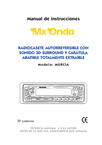Manual de uso MX Onda Murcia Radio para coche