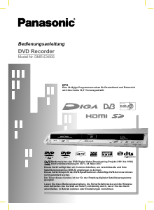 Bedienungsanleitung Panasonic DMR-EX80S DVD-player