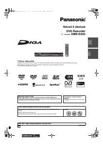 Manuál Panasonic DMR-EX83 Přehrávač DVD