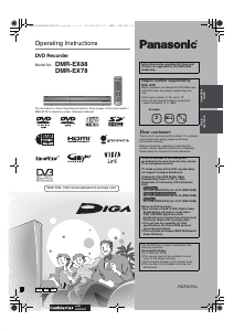 Handleiding Panasonic DMR-EX88 DVD speler