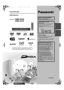 Käyttöohje Panasonic DMR-EX88 DVD-soitin