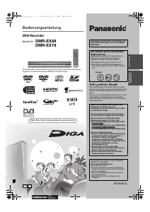Bedienungsanleitung Panasonic DMR-EX88 DVD-player