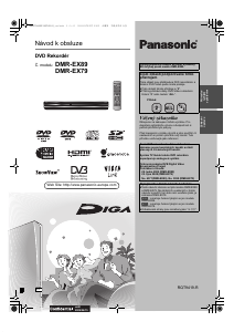 Manuál Panasonic DMR-EX89 Přehrávač DVD